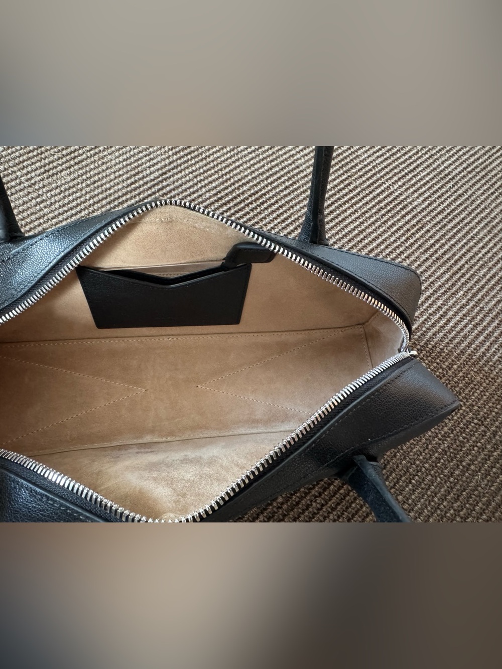 Alaia Black Le Teckel Medium Shoulder Bag MSRP $3050 - Picture 8 of 13